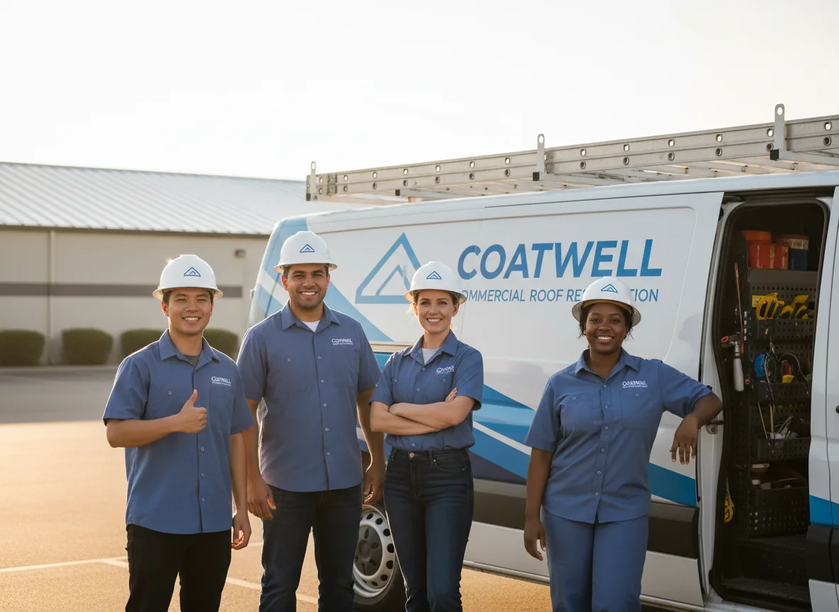 Commercial roof coating company in Alto, MI